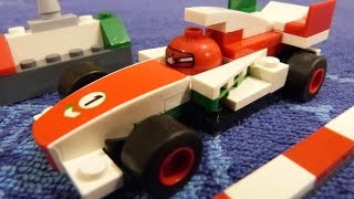 LEGO образный конструктор Let's Go  Cars 2(Тачки 2) Сборка
