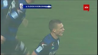 Черноморец - Зирка - 3:3. Гол: Хобленко - дубль (83')