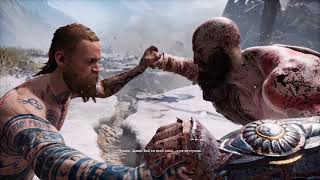 God of War драка с чужаком