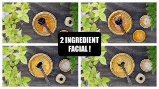 RESULT OF THIS "2 INGREDIENT FACIAL" WILL SHOCK YOU !