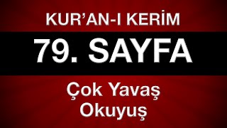 Kuran 80. sayfa 4. cüz tecvitli sayfa sayfa en yavaş okuyuş