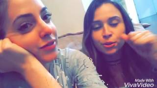 El Reto de corina Smith y Vanessa suarez via snapchat.