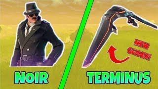 FORTNITE NEW NOIR DETECTIVE SKIN AND TERMINUS OMEGA GLIDER!