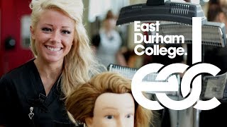 EDC Hairdressing & Barbering courses video (East Durham College)