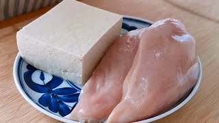 【小穎美食】两块鸡肉一块豆腐，学我这样做，營養解饞比紅燒肉還要香