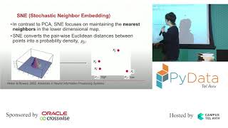 PyData Tel Aviv Meetup: Visualizing High Dimensional Data (t-SNE) - Gal Yona