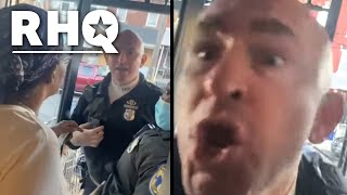 Deranged White Cop Loses It On Innocent Black Family (VIDEO)