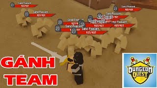 SAN BẰNG ĐỘNG NGƯỜI CÁT | GAME TOP 1 ROBLOX HIỆN TẠI Dungeon Quest