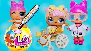 КУКЛЫ ЛОЛ КОНФЕТТИ ПОП ДОКТОР лечит! КОНКУРС! Мультик про Игрушки ЛОЛ СЮРПРИЗ | TOYS AND DOLLS