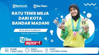 LIVE TRIBUN SPORT: Ratu Tenis Meja dari Kota Bandar Madani