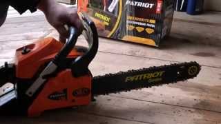 Обзор бензопилы Patriot 3816
