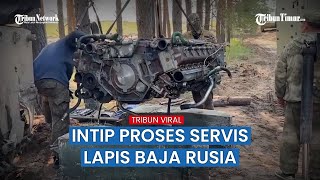 Proses Pemulihan dan Peningkatan Perangkat Keras Kendaraan Tempur Rusia yang Beradu di Medan Perang
