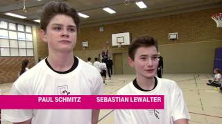 "Baskets at School" - die Telekom Baskets am EMA Bonn