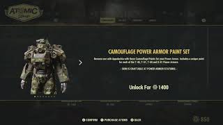 Fallout 76 - PA Skins - NukaShine, War Rider in Atomic Shop