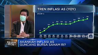 Inflasi AS Melesat ke 7,5%, Bursa Saham RI Terguncang?