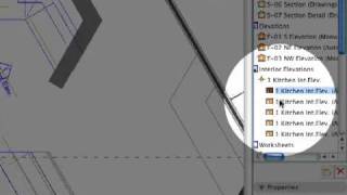 ArchiCAD 11 New Features - Interior elevation