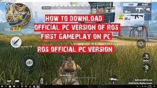 RULES OF SURVIVAL-PC VERSION,(ANDROID, IOS LOGIN), HOW TO DOWNLOAD RULES OF SURVIVAL IN PC