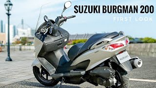 SUZUKI ALL-NEW BURGMAN 200 2020 First Look | Specifications