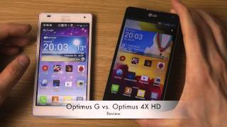Optimus G vs. Optimus 4X HD