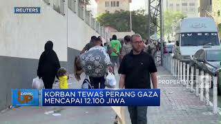 Korban Tewas Perang Gaza Mencapai 12.100 Jiwa