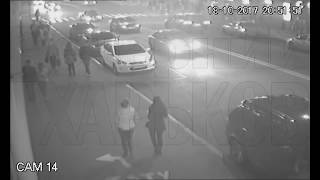 Новое видео ДТП Харьков 18.10.2017 (камера видеонаблюдения)