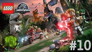 LEGO Jurassic World прохождение - Серия 10 [Поездка по городу с тираннозавром]