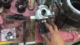 Jeep XJ NP231 transfer case rebuild pilot bearing