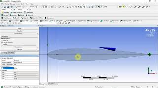 NACA 0012 CFD analysis Ansys Fluent Part 1: Generate Geometry