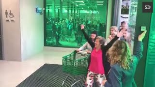 Avalancha de clientes en la apertura del segundo Mercadona en Portugal