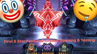 First 6 Star Featured Crystal Opening & Testing - Marvel Contest Of Champions