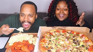 PIZZA, WINGS, & PASTA + Why we DON'T PRAY?! ?