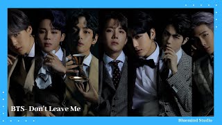 BTS-'Don't leave me' MV #BTS #dontleaveme #Faceyourself