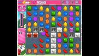 Candy Crush Saga Level 186 - 2 Stars No Boosters