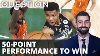 'Greek Freak' drops 50 points in historic NBA Final