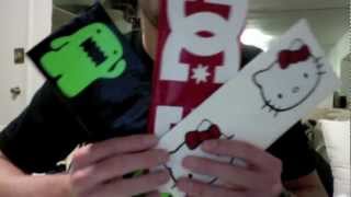 Hello Kitty, DC, Domo Duct Tape Wallets