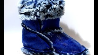 Как сшить угги для ребенка/sew ygg for kids