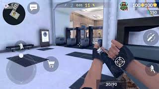 Critical Ops:играю против друга,игра в мм с другом