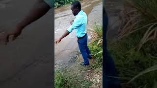 Damm mud on the road with my decent clothes