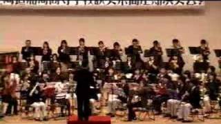浦河高校OB・OGとの合同演奏　76本のトロンボーン