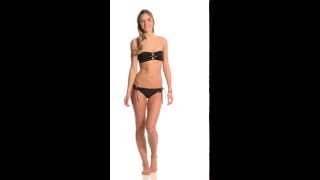 Reef Girls Solid Bandeau Bra Top | SwimOutlet.com
