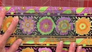 Fussy-Cutting Fabric Motifs: Shoo Fly Block