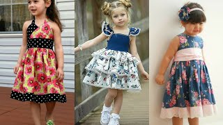 Simple And Trendy Baby Frocks Latest Designs