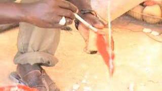 Artisanat Equitable Senegalais Poupée en papier maché