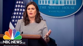 White House Press Briefing - April 4, 2018 | NBC News