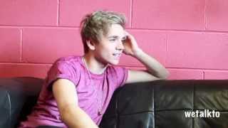 WeTalkTo - Elyar Fox (Interview at The Wanted Tour)