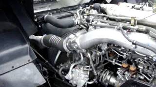 いすゞギガトラクターヘッドEXY52J8、6WG1エンジンの現車チェック