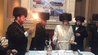 Tosher Rebbe @ Melave Malka In Miami, Florida