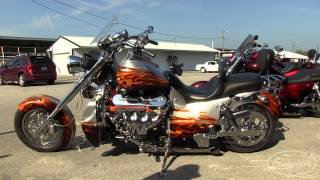Boss Hoss V8 Motorcycles & Trikes with Corvette LS 500-1000 HP Engines!  Eastwood at Holley LS Fest