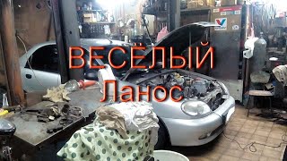 Ланос - замена прокладки поддона на авто с нестандартным коллектором