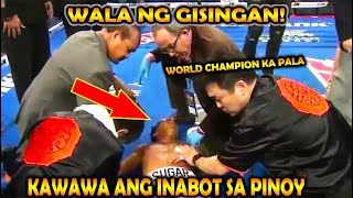 FORMER WBO WORLD CHAMPION HINDI NA NAGISING SA LAKAS NG SUNTOK NG PINOY  |  ONE PUNCH KNOCKOUT